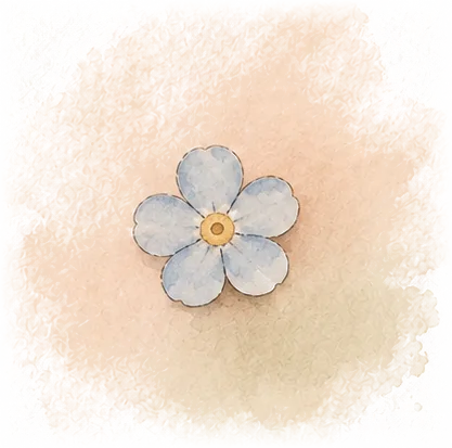 Forget-me-not — the week 6 flower