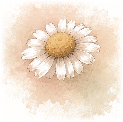 Chamomile bloom — the week 9 flower