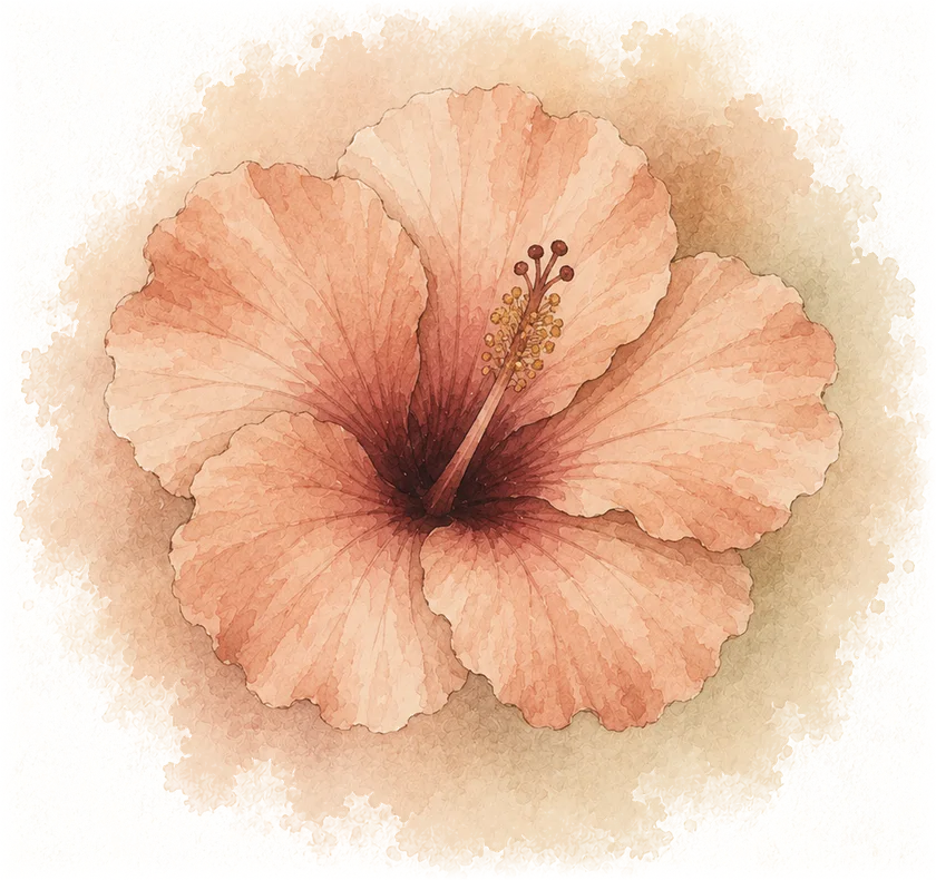 Hibiscus — the week 19 flower