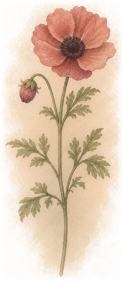 Anemone — the week 21 flower