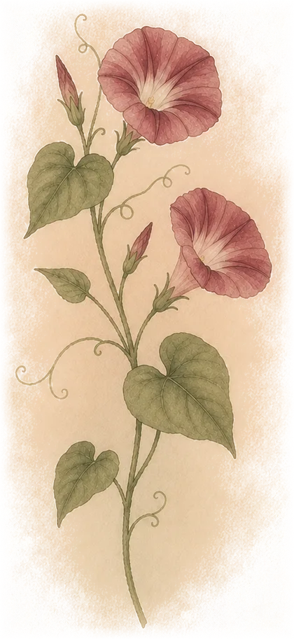 Morning glory — the week 22 flower