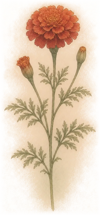 Marigold — the week 24 flower