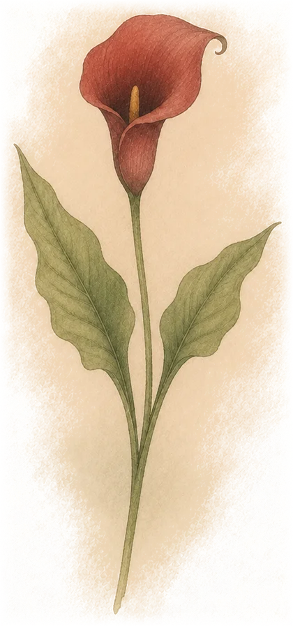 Calla lily — the week 27 flower