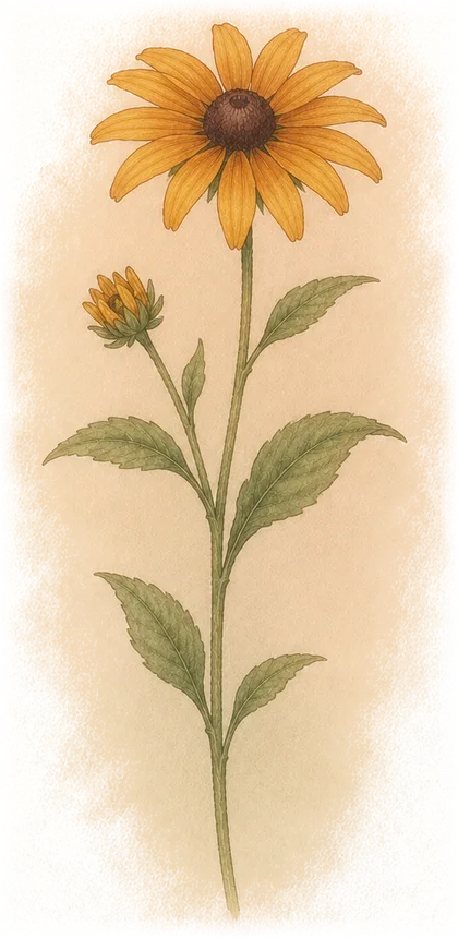 Black-eyed Susan — the week 31 flower